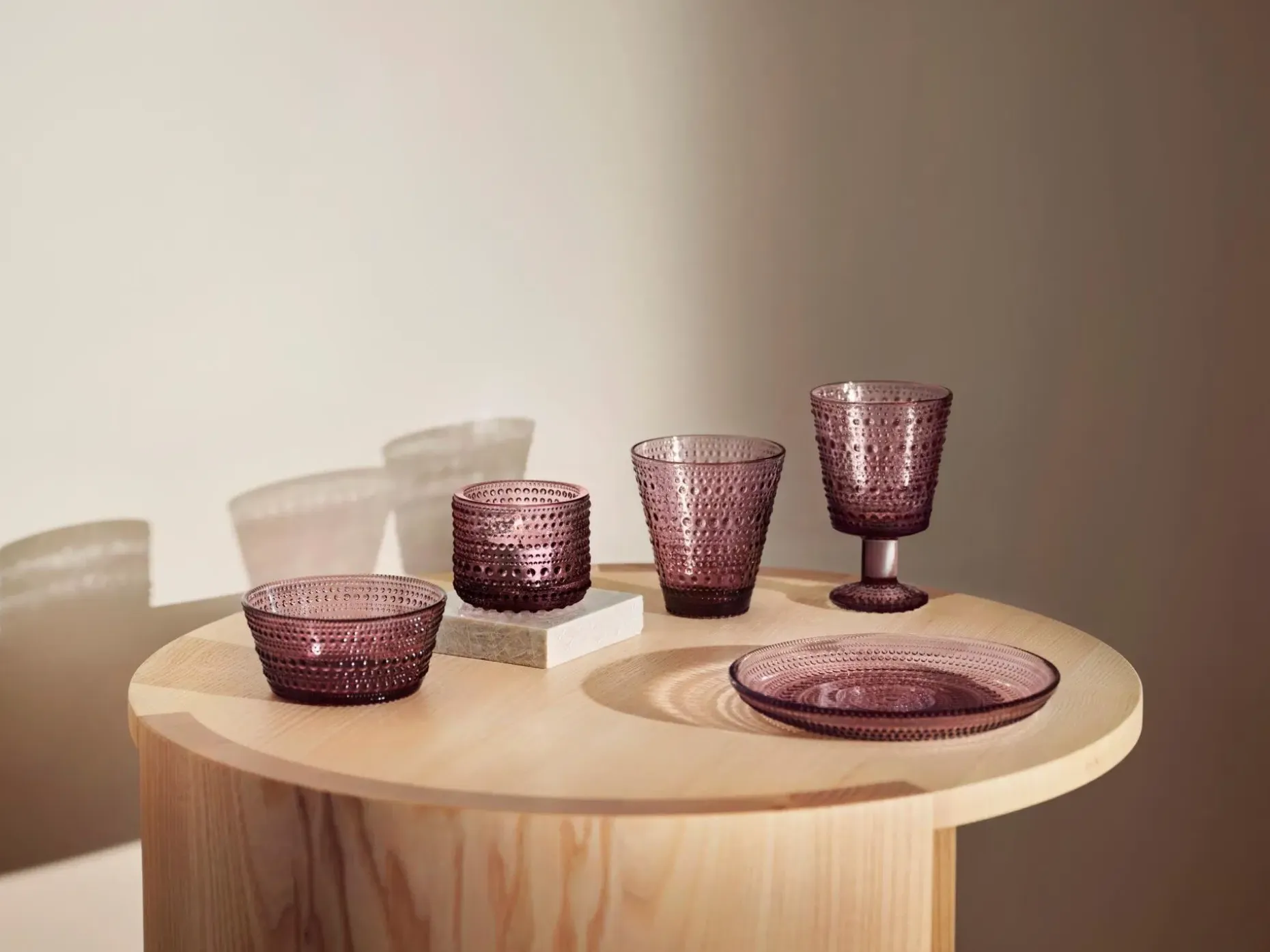 Iittala Kastehelmi lautanen 17 cm kanerva