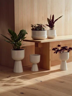 Iittala Nappula ruukku S 260x155mm valkoinen