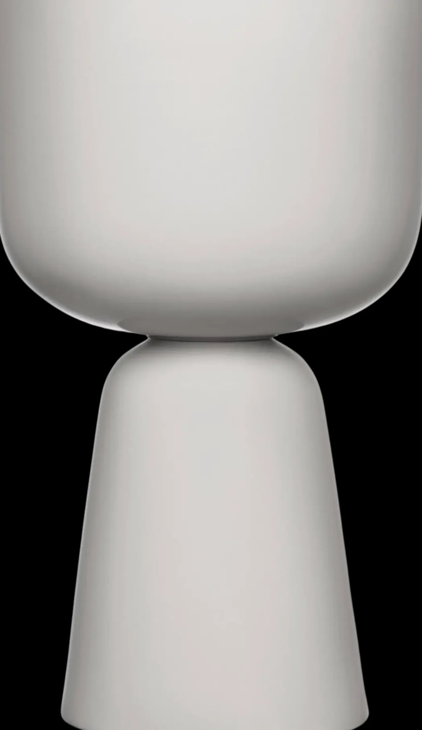 Iittala Nappula ruukku S 260x155 mm vaaleanharmaa