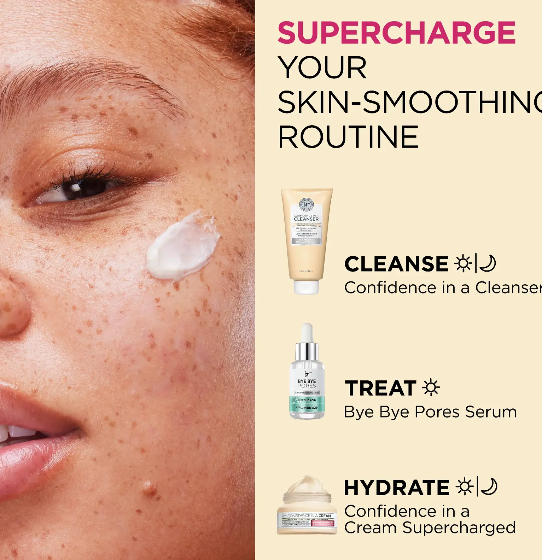 IT Cosmetics Confidence in a Cream Supercharged päivävoide 60 ml
