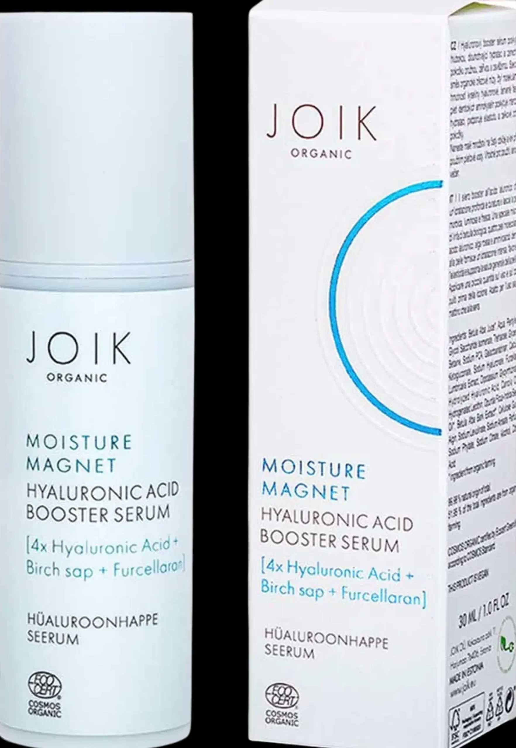 JOIK Organic Moisture Magnet Hyaluronic Acid Booster Serum Kasvoseerumi 30 ml