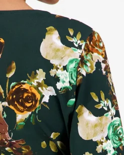 Kaiko Rose Yard Green Soft Wrap pusero