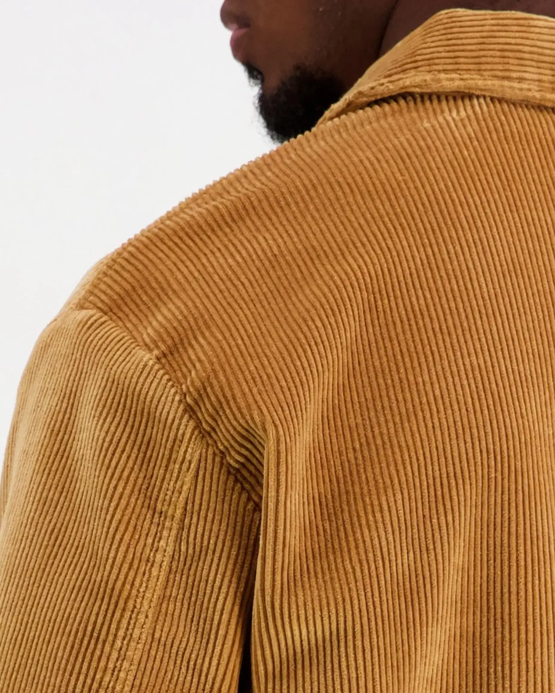 Knowledge cotton apparel Organic Cotton Corduroy Overshirt GOTS paitatakki
