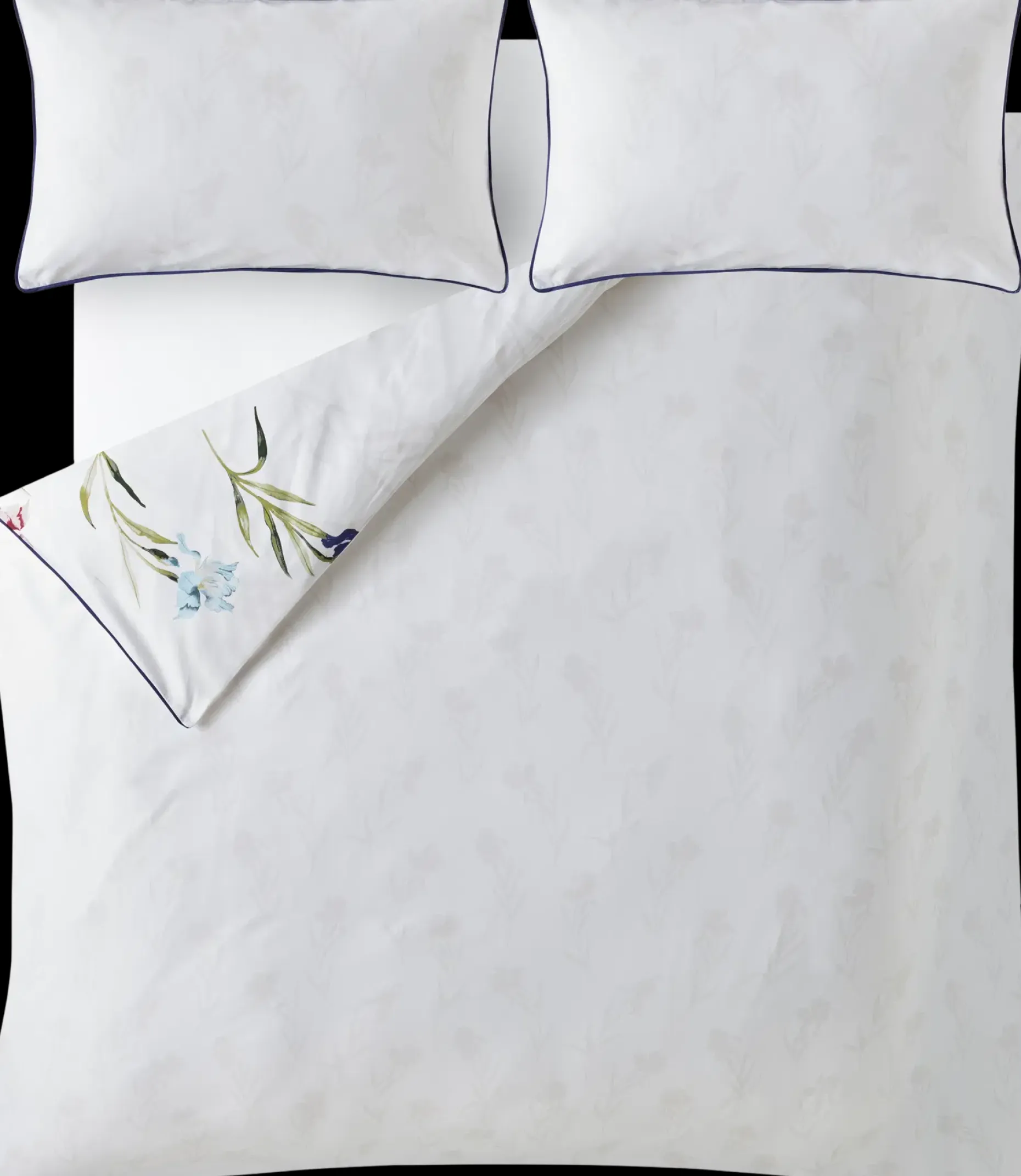 Laura Ashley Hawling Irises pussilakanasetti 150x210+50x60cm