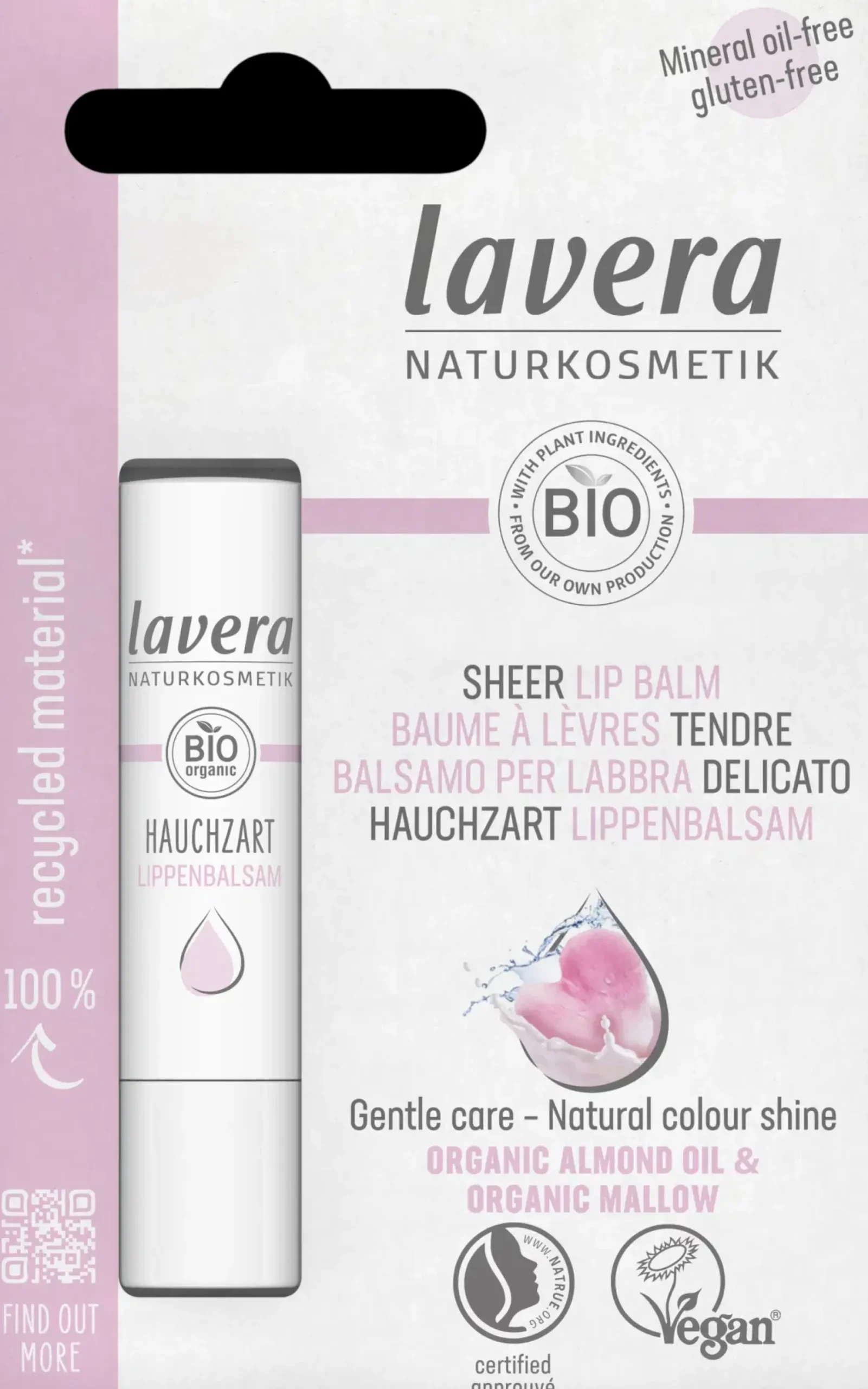 lavera Sheer huulivoide 4,5g