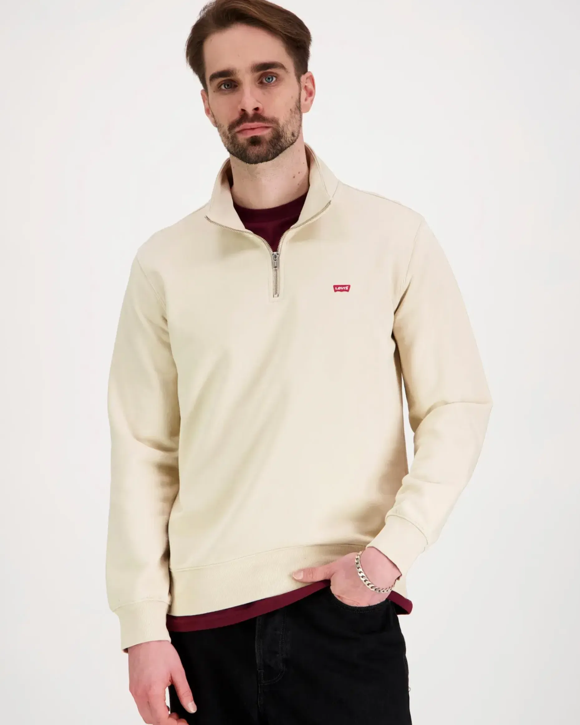 Levi's Original zip college vetoketjukauluksella