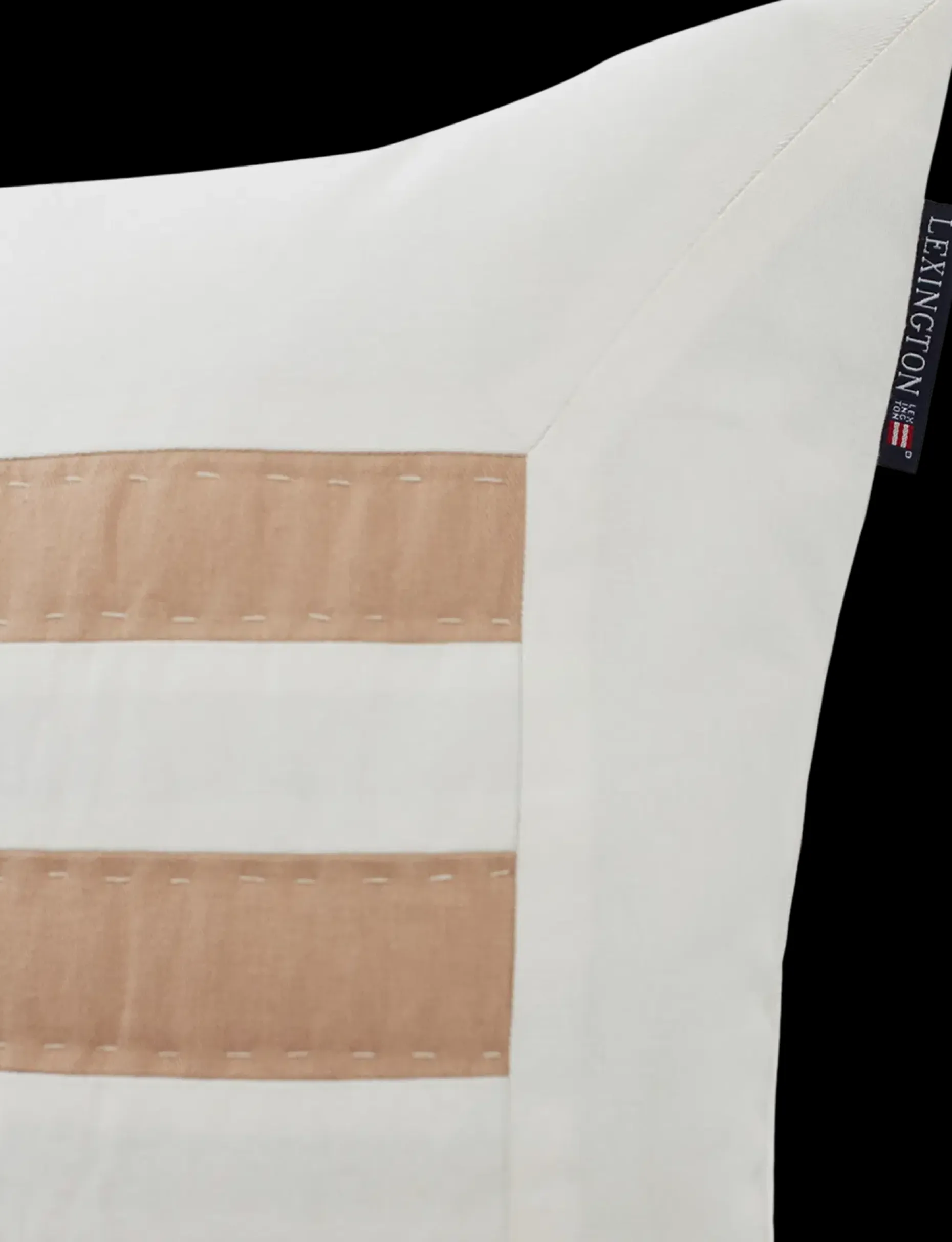 Lexington Arts & Crafts twill koristetyynynpäällinen 50x50cm valkoinen/beige