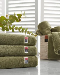 Lexington Original kylpypyyhe 100x150cm dusty olive