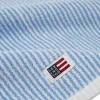 Lexington Original kylpypyyhe 100x150cm white blue stripe