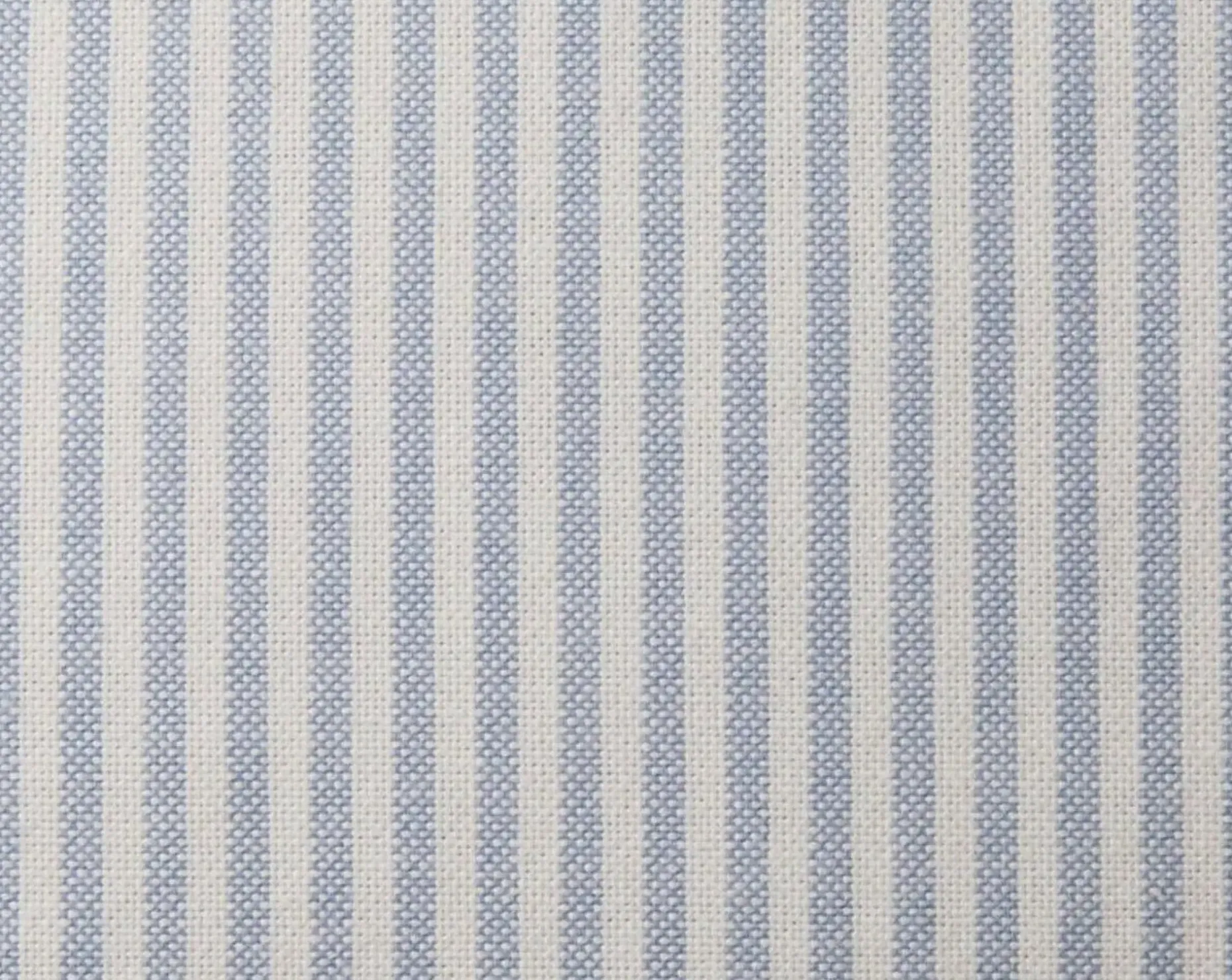 Lexington Pin Point tyynyliina sininen/valkoinen 50x60cm