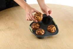 Lékué Air Fryer muffinssimuotti 4 kuppia