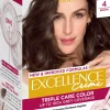 L'Oréal Paris Excellence Creme 4 Brown Tummanruskea kestoväri 1kpl