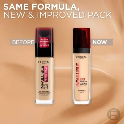 L'Oréal Paris Infaillible Fresh Wear 120 Warm Undertone meikkivoide 30ml