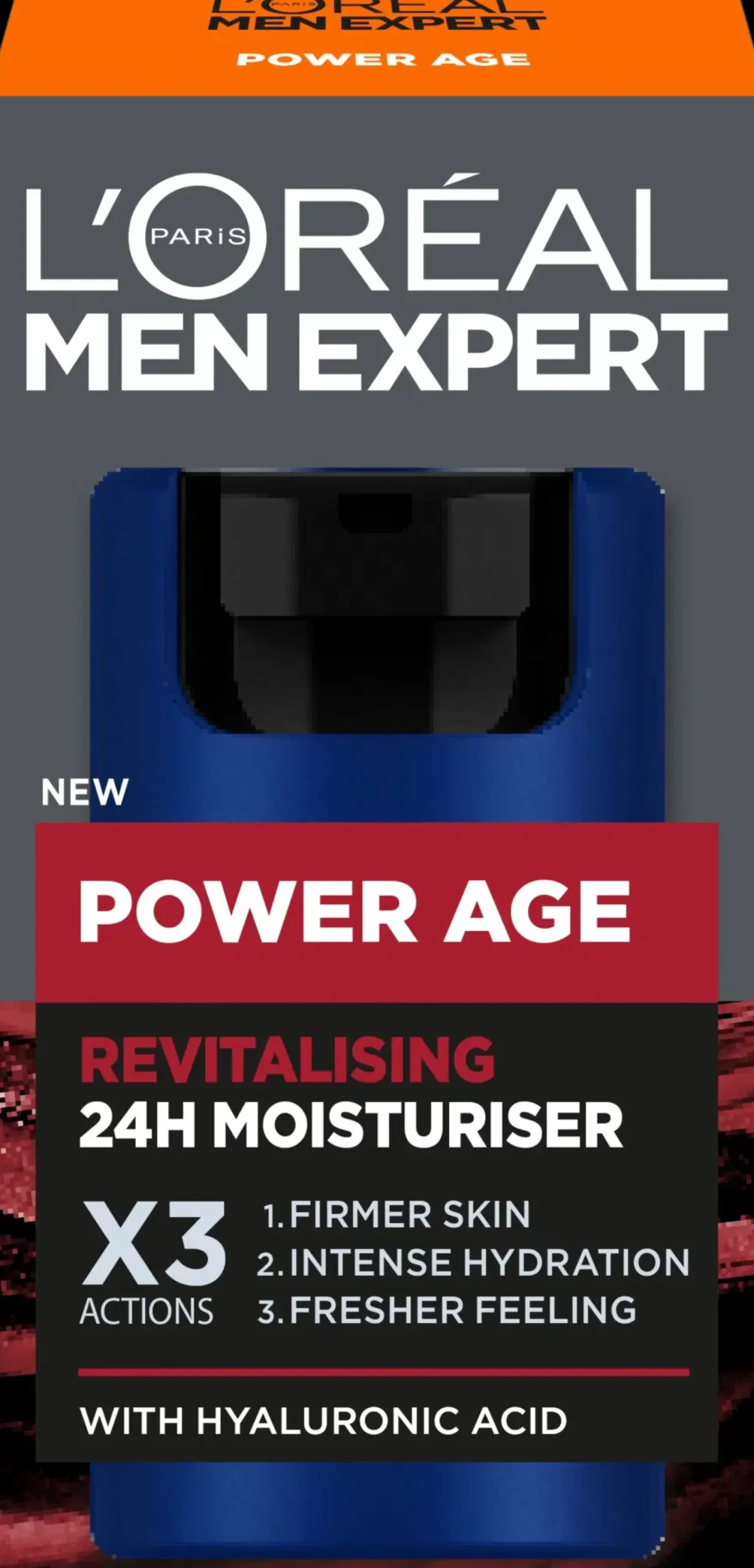 L'Oréal Paris Men Expert Power Age Revitalizing Moisturiser päivävoide normaalille iholle 50ml
