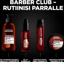 L'Oréal Paris Men Expert Barber Club Long Beard & Skin Oil öljy parralle ja iholle 30ml