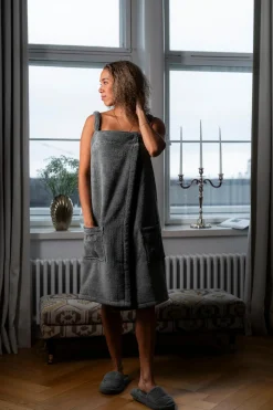 Luin Living Cosy kylpytossut granite S/M