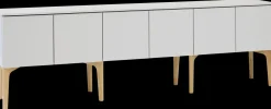 Lundia Fuuga tv-taso ovilla, cashmere, tammijalat