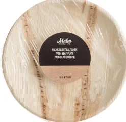 Maku Palmunlehtilautanen pyöreä 25 cm 10 kpl