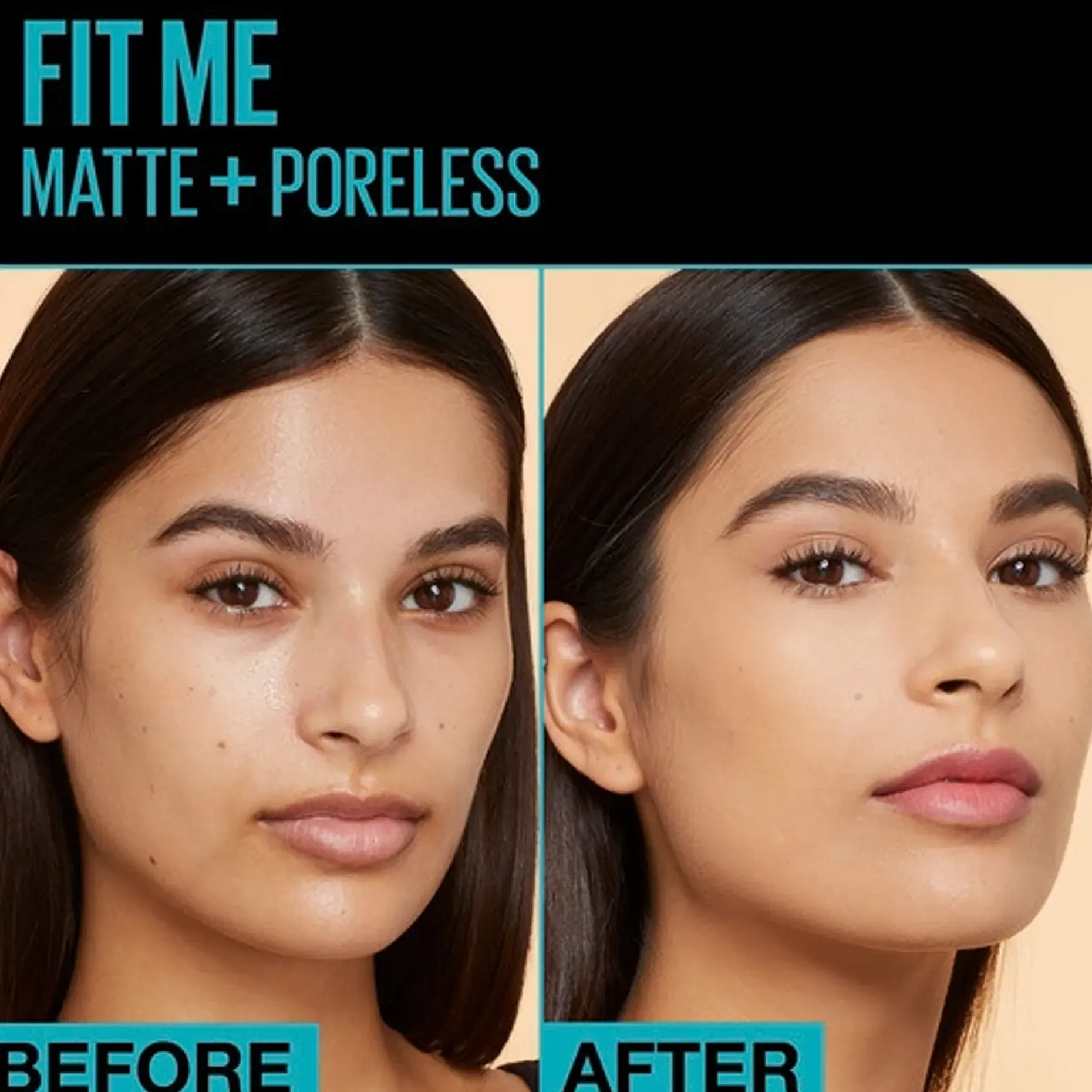 Maybelline New York Fit Me Matte+Poreless -meikkivoide 320 Natural Tan 30ml