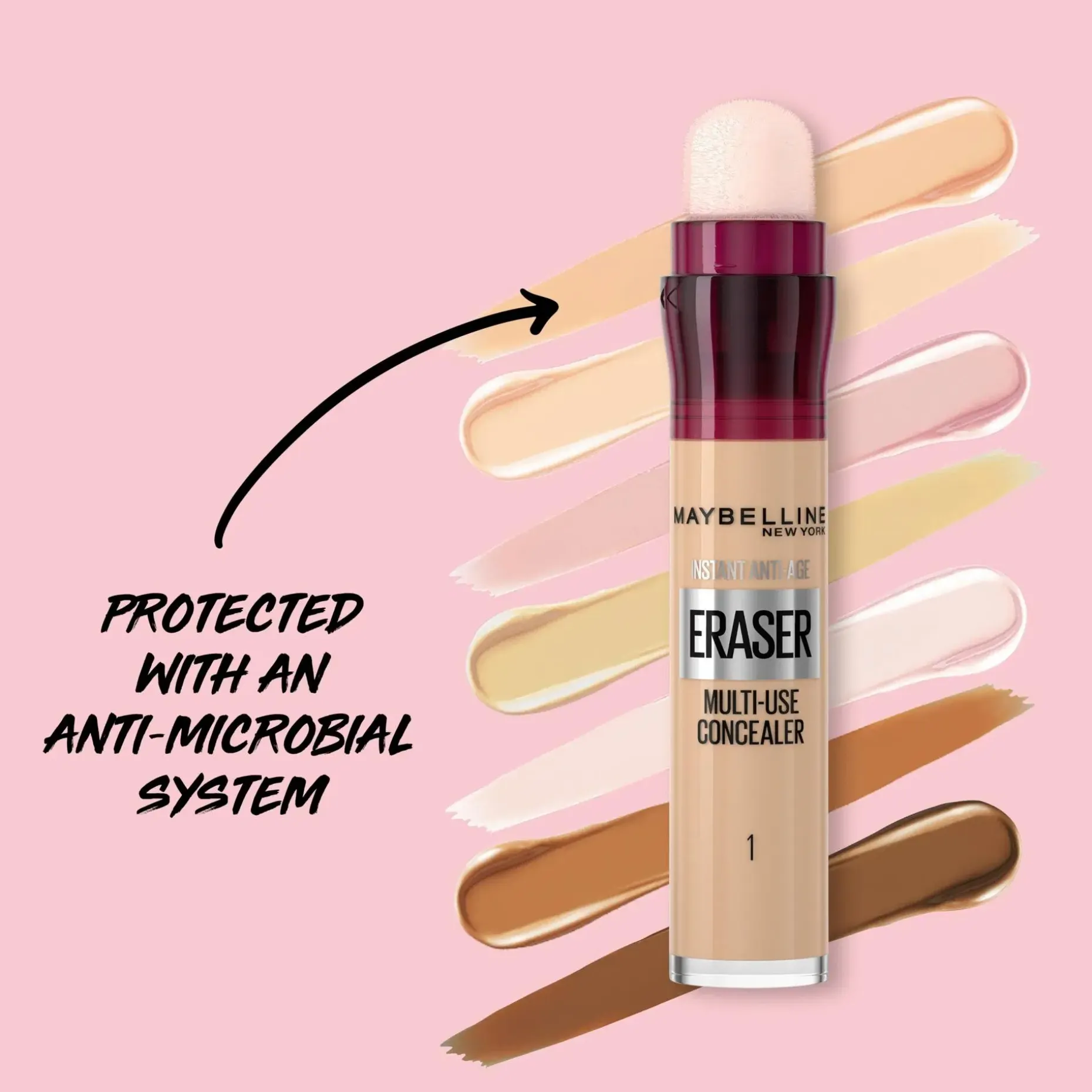 Maybelline New York Instant Anti Age Eraser 01 Light peitevoide 6,8ml