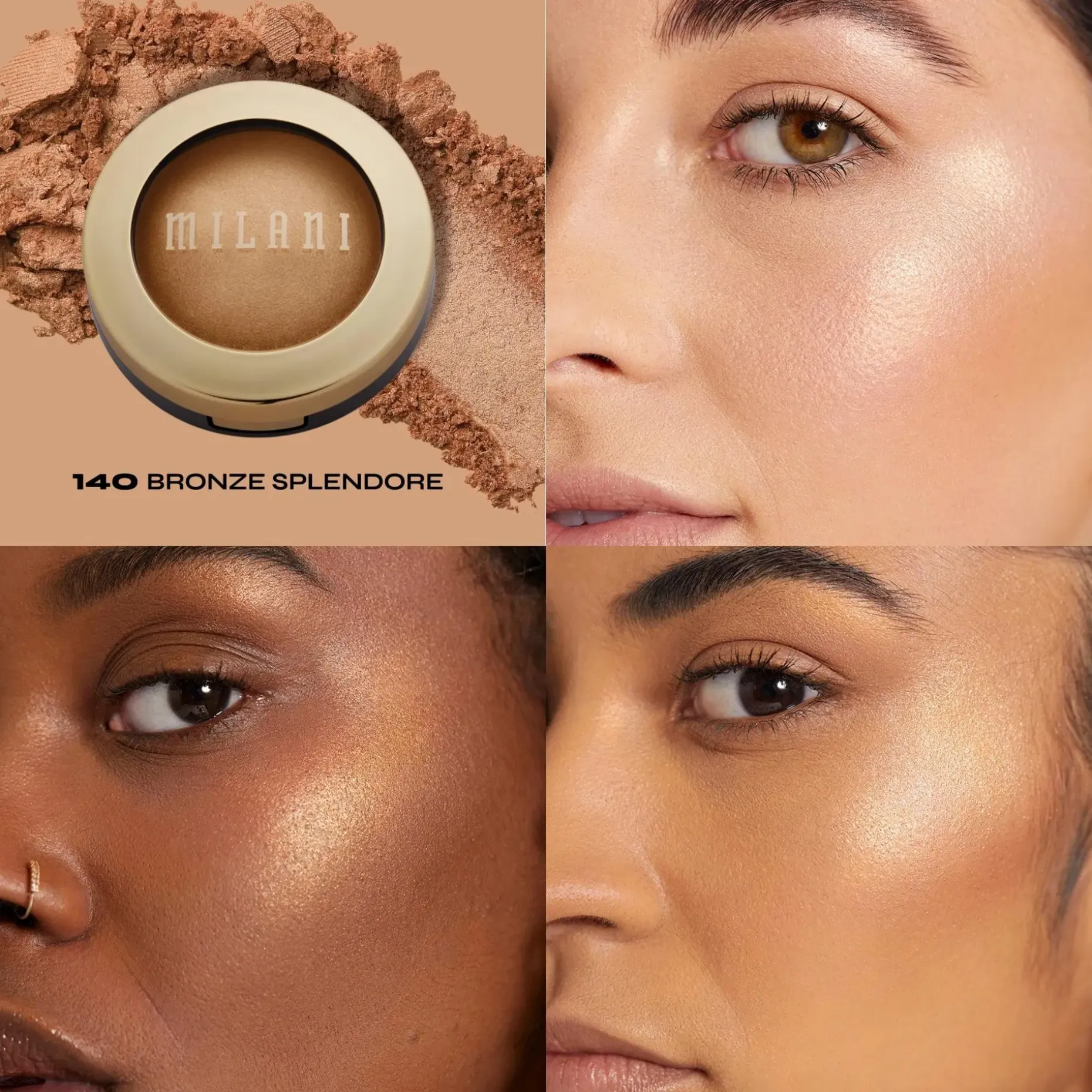 Milani Cosmetics Baked Highlighter korostusväri 8 g