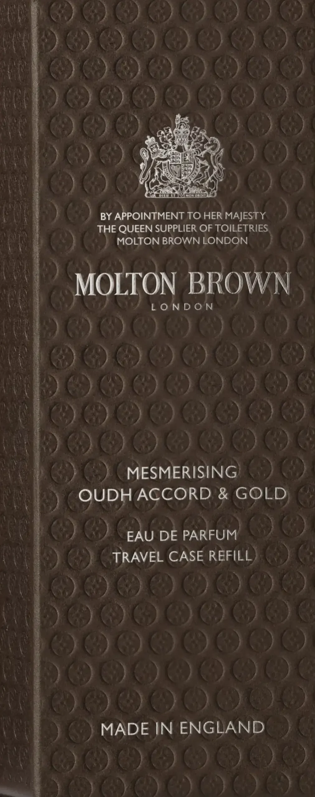 Molton Brown Mesmerising Oudh Accord & Gold EdP Travel Case Refill täyttöpakkaus 7,5 ml
