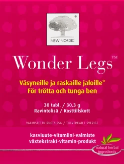 New Nordic Wonder Legs™ ravintolisä 30 tabl./ 30,3 g