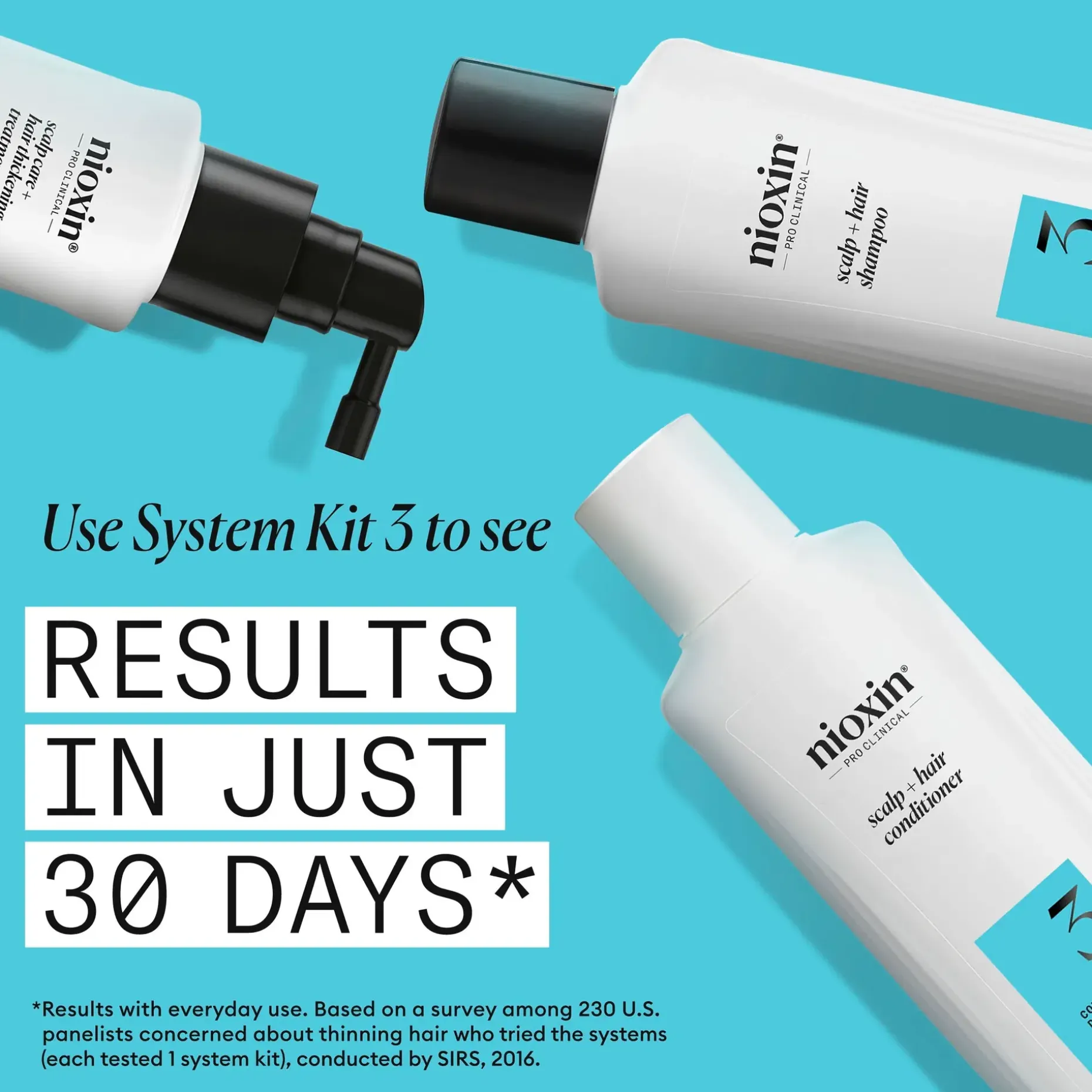 Nioxin System 3 Conditioner hoitoaine 300 ml