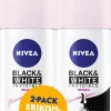 NIVEA 2x50ml Invisible For Black & White Original Deo Roll-on -antiperspirantti