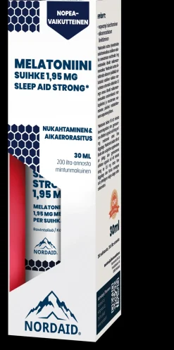 Nordaid Sleep Aid Strong melatoniinisuihke 30 ml