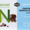 Nutrilett Chocolate Crunch & Sea Salt bar ateriankorvikepatukka 4x60g