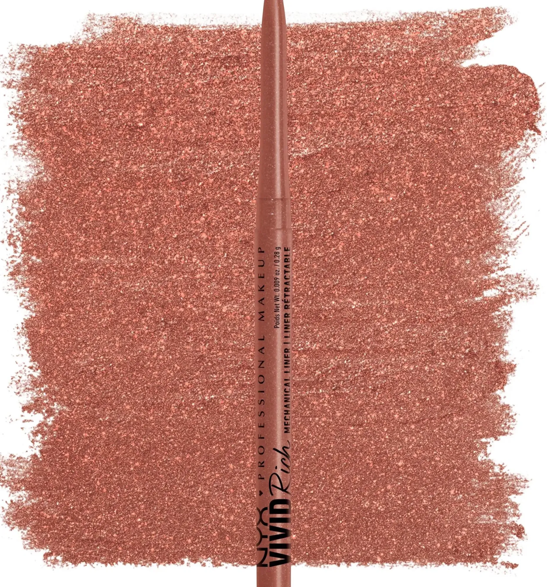 NYX Professional Makeup Vivid Rich Mechanical Liner silmänrajauskynä 0,28 g