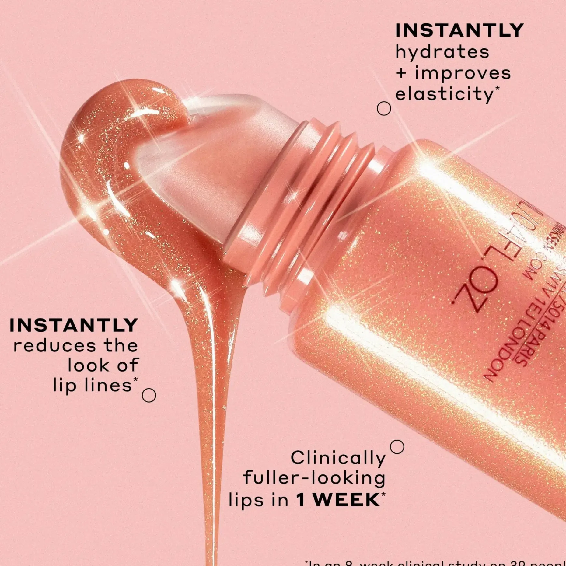 Ole Henriksen Pout preserve Glimmer lip treatments Strawberry Sorbet huulivoide 12ml