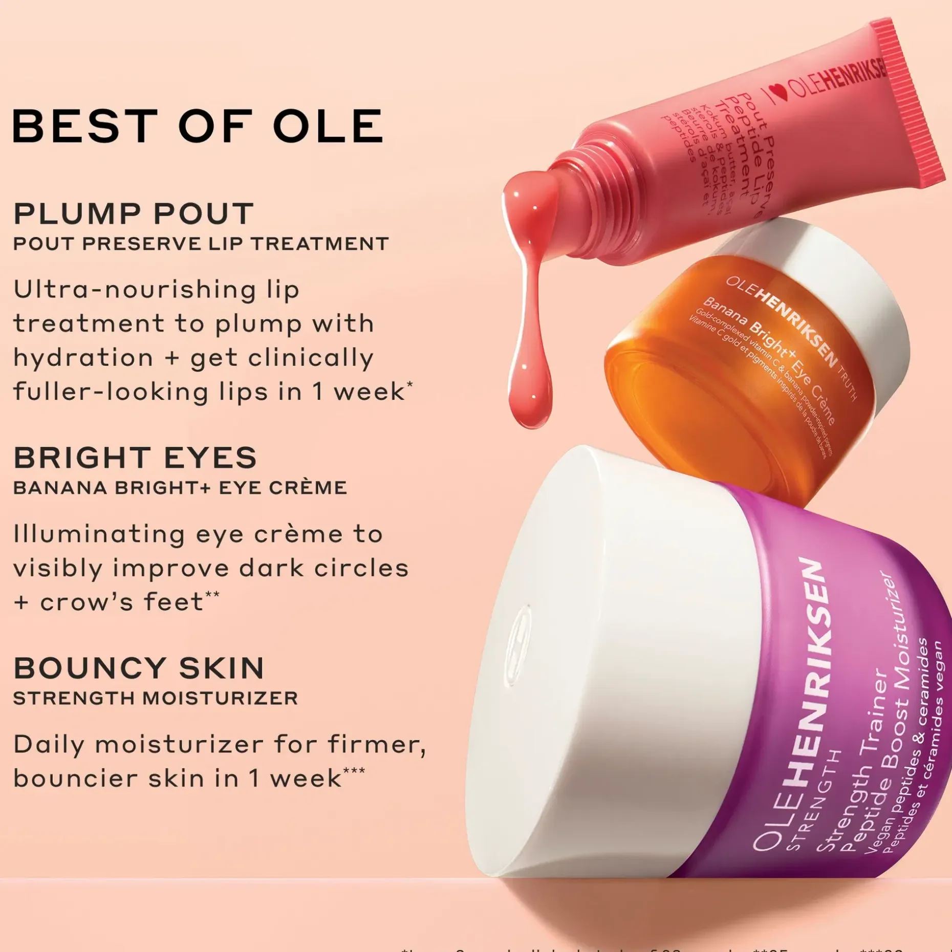 OleHenriksen Strength Trainer Peptide Boost Moisturizer kasvovoide 50 ml