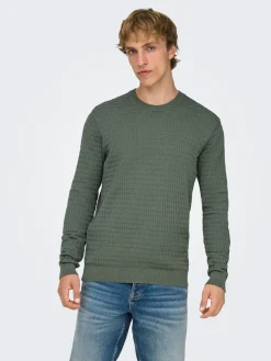 Only & Sons Onsberry ls crew neule