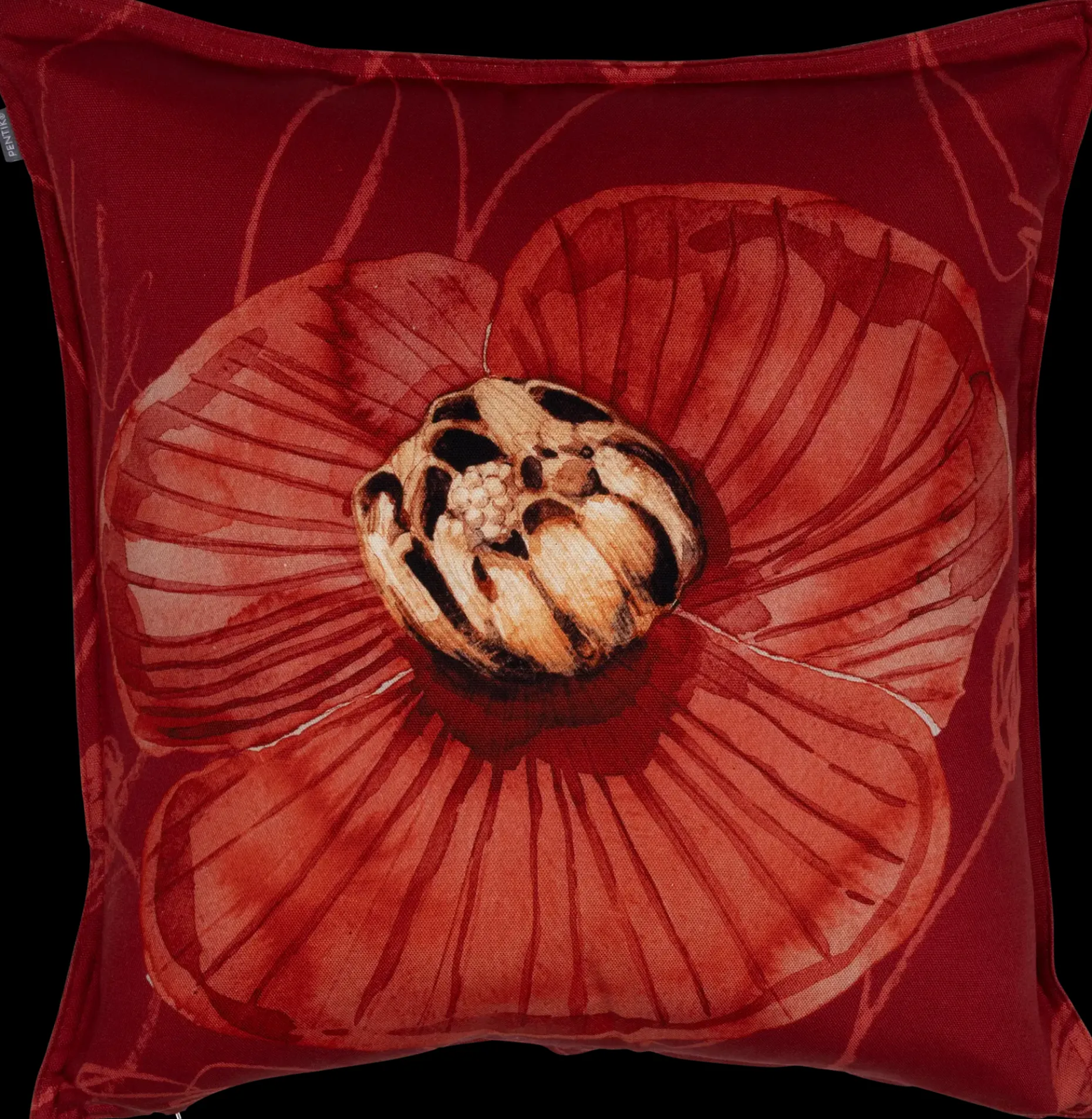 Pentik Haave tyynynpäällinen 45x45 cm punainen