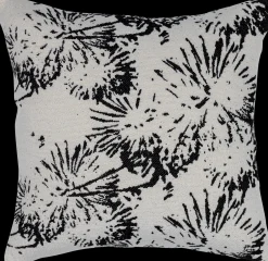 Pentik Havu jacquard tyynynpäällinen 45x45cm musta