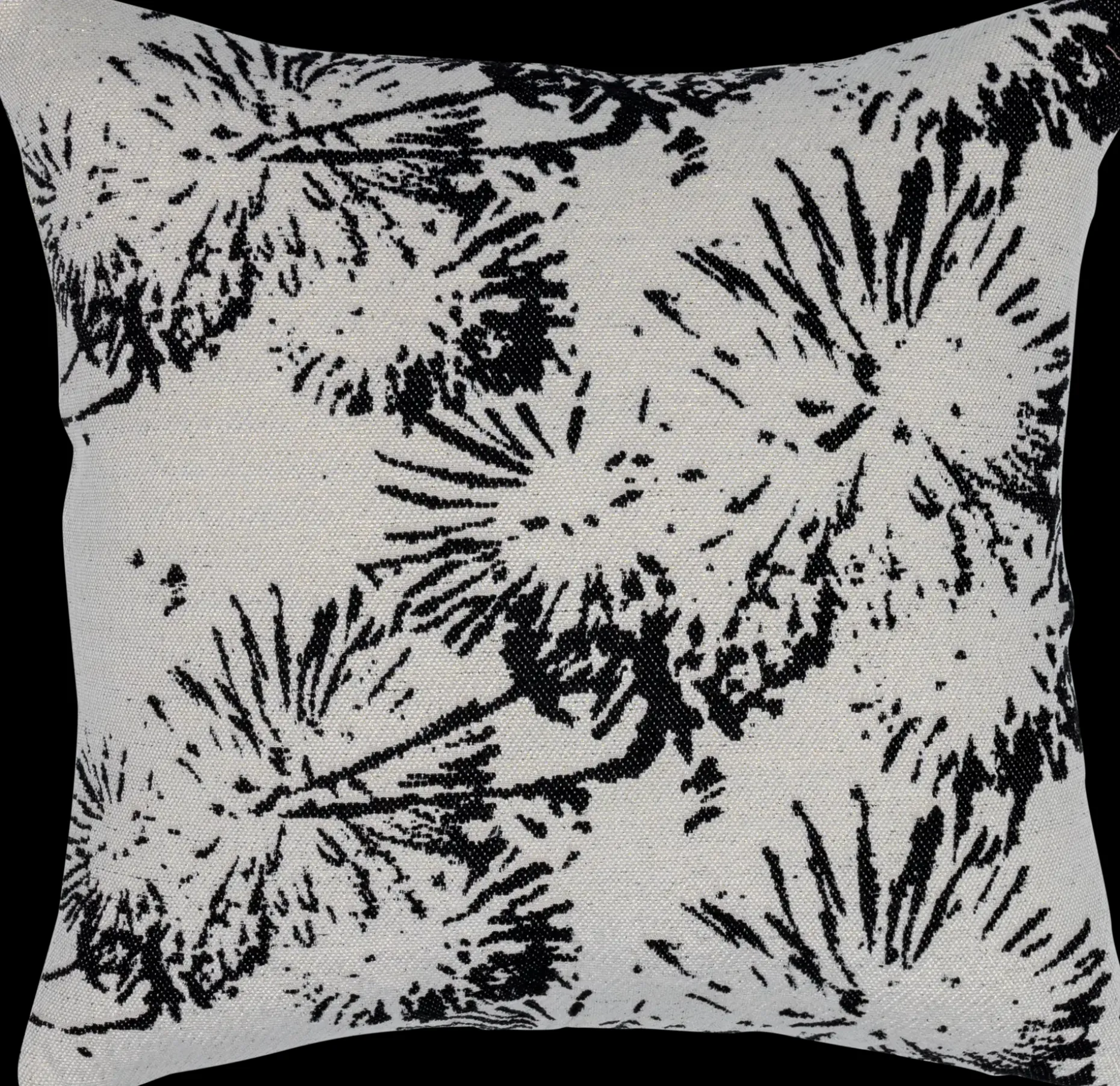 Pentik Havu jacquard tyynynpäällinen 45x45cm musta