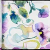 Pentik Kukkapelto akryylipinnoitettu kaitaliina 45x220 cm multi