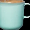 Pentik Tuntu muki 0,35 l, vaaleanturkoosi harmaa