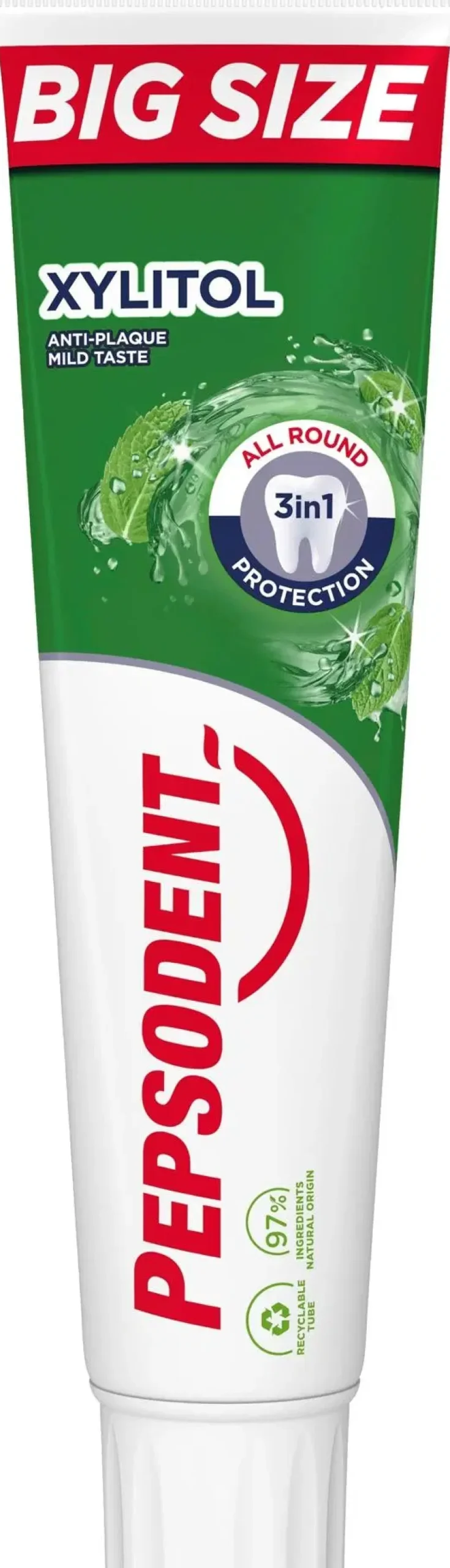Pepsodent Xylitol Hammastahna Ksylitolia sisältävä fluorihammastahna 125 ml