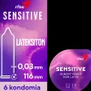RFSU So Sensitive 6kpl superohut kehon lämpöä välittävä lateksiton kondomi