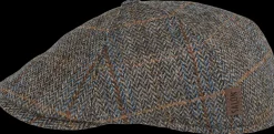 Salon Rocky Gen Harris Tweed flat cap