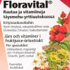 Salus Blutsaft Floravital rautaa ja vitamiineja täysmehu-yrttiuutoksessa 500ml
