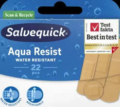 Salvequick Aqua Resist muovilaastari 22kpl