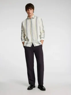 SELECTED HOMME Slh220-loose mads sun press housut