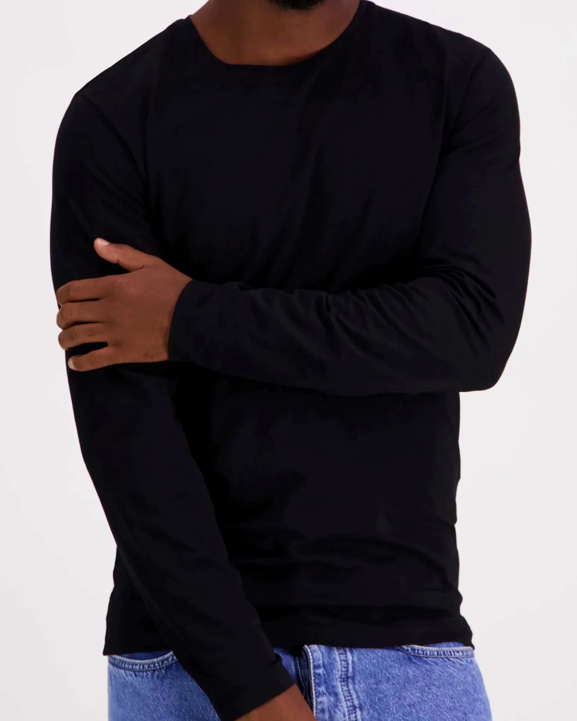 SELECTED HOMME Slhnewpima ls o-neck tee pitkähihainen t-paita