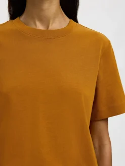 Selected SLFEssential Boxy t-paita