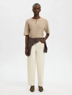 Selected SLFLulu lyhythihainen neuletakki