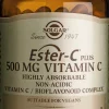 Solgar Ester-C Plus 500 mg ravintolisä 100 kaps.
